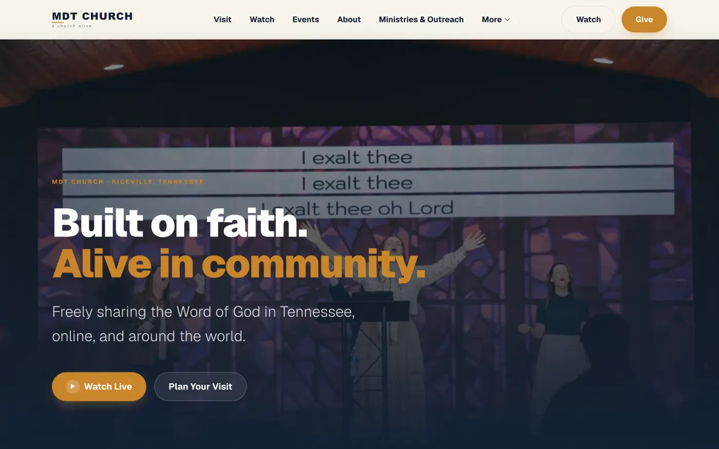 MDT Church — Riceville, TN