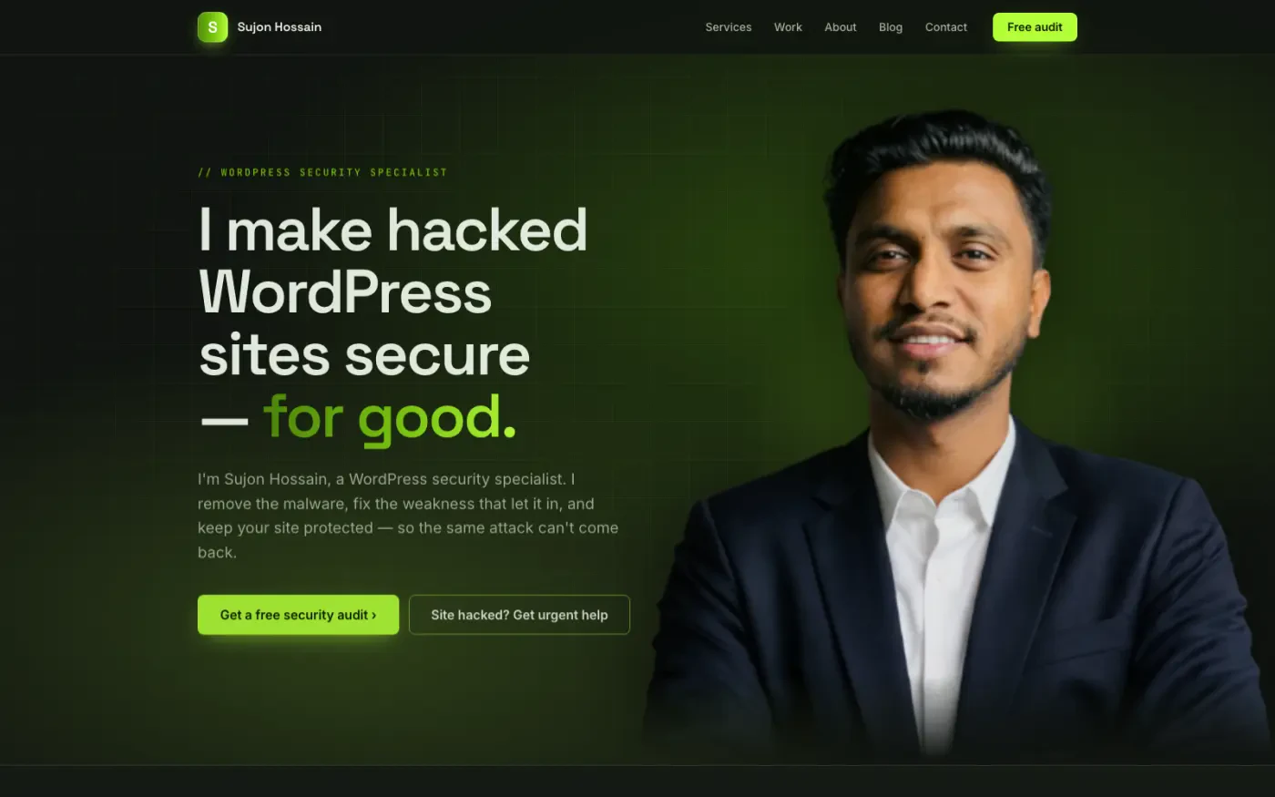 Sujon Hossain — WordPress Security Specialist