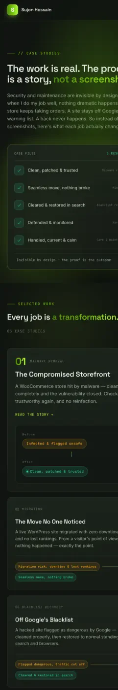 Work — mobile